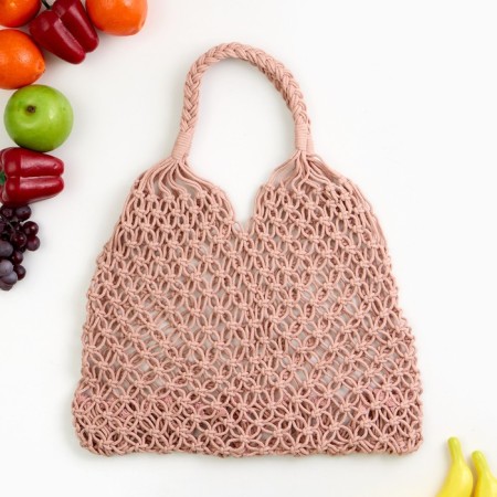ALOSKA 35 x 48 cm, handle 14 cm, cell 3.5 cm, peach-3