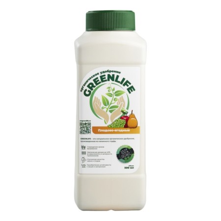 Organic fertilizer "Green Life" for fruit and berry crops, 0.5 liters