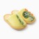 Baby slippers, size 34-35, yellow color