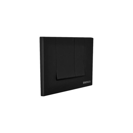 Berges Novum S5 control button for hidden installation systems, black-1