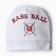 Baby hat, white color, b/r (0-12 months)