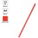 Springs Plastic D = 10 mm OfficeSpace, Red, 100pcs.