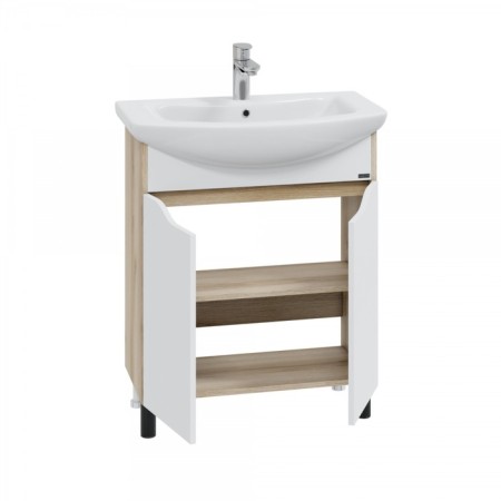 Santa Tumba "Saturn 70" floor, Austrian oak color, with the Baltika 70 sink-1