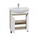 Santa Tumba "Saturn 70" floor, Austrian oak color, with the Baltika 70 sink
