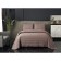 A set with a bedspread "Nadine", size 230x250 cm, 50x70 cm - 2 pcs, color of Mokko