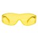 Protective glasses Denzel 89202, polycarbonate, enlarged yellow lens, adjustable arches