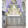 Tulle for the kitchen is blueberry rum 250 x 170cm, chiffon, PE 100%