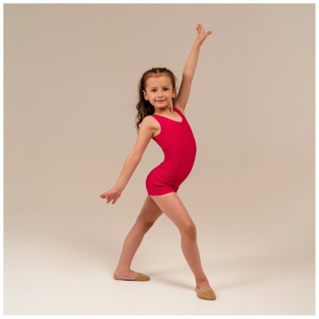 A swimsuit for gymnastics and dancing Grace Dance, p. 28, raspberry color-1