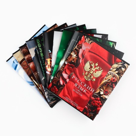 A set of notebooks of 36 sheets, 10 objects, internal block No. 1 Mix "September 1: Russia"-2