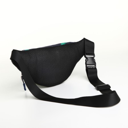 Bag a baby on a dino belt, 30*7*14, depth for the Moln, breathe mesh, n/karm, rog string 100, blue-1