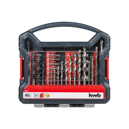 Set bit/drill/head KWB, 41 subject, case, 1/4 "(type C)-1