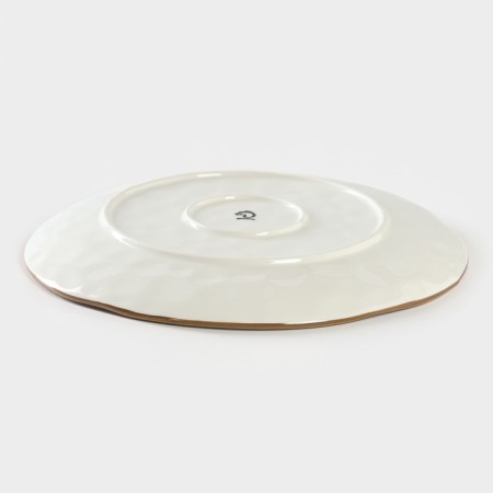 Porcelain shade "Cosmos", d = 27.5 cm, blue color-3