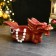 Steel for the little things "Dragon" Red, 27x11x11cm