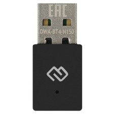 WIFI + Bluetooth Digma DWA-BT4-N150 N150 USB 2.0 (ant. Ventr.) 1ant. (pack: 1,10047
