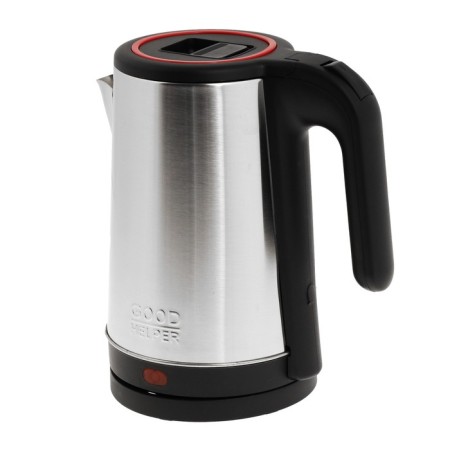 Electric kettle Goodhelper KS-18B07, metal, 1.8 l, 1800 watts, silver-black-1