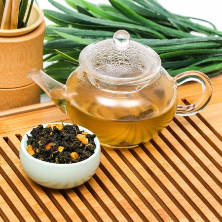 Chinese green tea "Ulun Mango", 50 g-4