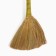 Rice broom with a bamboo pen, 30x80 cm, mix