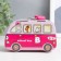 Piggy bank Metal with a lock "Beasts on the bus" MIX 11x5.5x6.7 cm