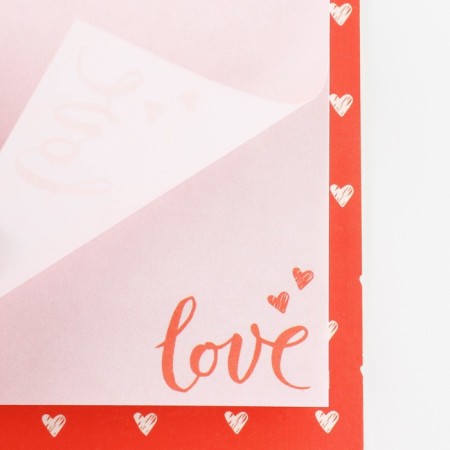 Paper block of 30 sheets in the "heart" envelope-4