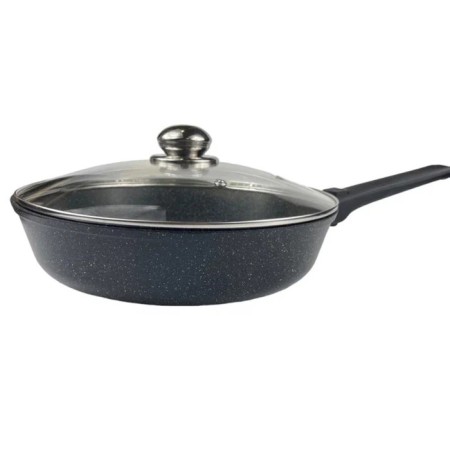 The pan-deep panIro chief infection, induction, removable handle Soft-Touch, with a lid, d = 26 cm-2