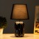 Rico table lamp E14 40W Black-golden 20x20x33 cm Risalux