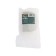 Handle cappio, m/o 32 mm, with a pattern, matte gray color