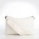 Female bag over the shoulder Textura, medium size, white color