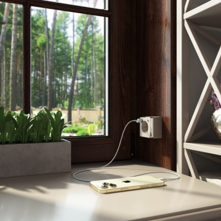 Grounding socket, curtains and USB Type A+C Gallant (Called Sharpan) W5071710-2
