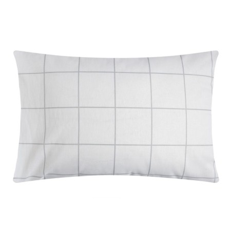 Pillowcase Ethel "Cell", 50x70 cm, white color, 100% cotton, calico