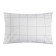 Pillowcase Ethel "Cell", 50x70 cm, white color, 100% cotton, calico