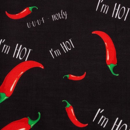 Apron "Ethel" Pepper 73x71 cm, 100% HL, reps 210 g/m2-5