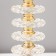 Board lamp "Michelle" E27 40W gold 22x22x40 cm Risalux