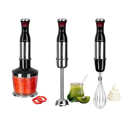 Redmond RHB-2980, submersible blender, 1200 W, grinder 0.5 l, black-silver-3