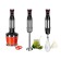 Redmond RHB-2980, submersible blender, 1200 W, grinder 0.5 l, black-silver