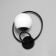 Bra "spherum" E27 40W black 28x23x23cm