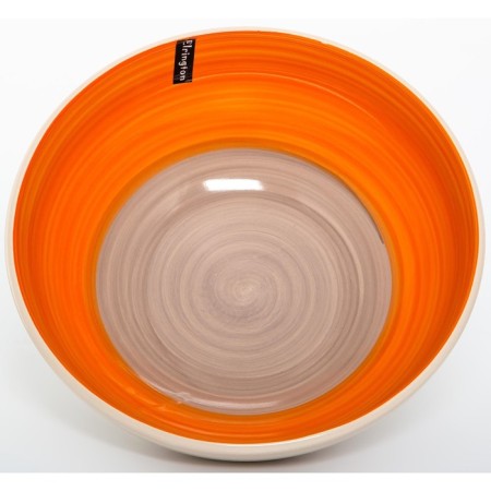 Elrington bowl “Airgraph. Orange ", ceramics, 2.3 l, d = 23 cm