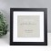 Photo frame MDF "Ellis" 20x20 cm with a paspartm, black