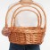 A set of baskets, 3 pcs, 39 × 14/40 cm, 30 × 12/35 cm, 25 × 10/30 cm, willow