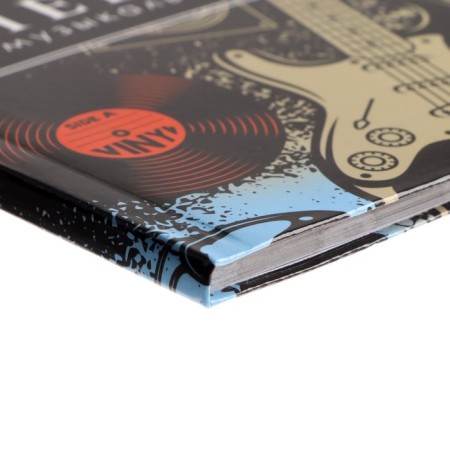 Diary for a music school, "music. Abstraction", integral (flexible) cover, glossy lamination, 48 sheets-2