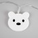 Garland “thread” 1.35 m with nozzles “Eskimo”, IP20, transparent thread, 10 LED, white glow, AAH2