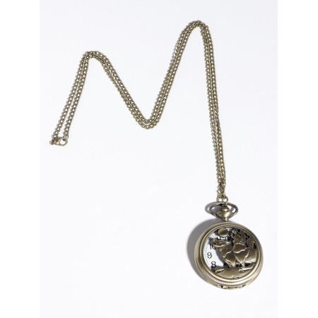 Pocket watches "Wolves", quartz, chain L-40 cm, D-4.5 cm-3
