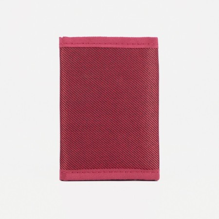 Velcro wallet, burgundy color-1