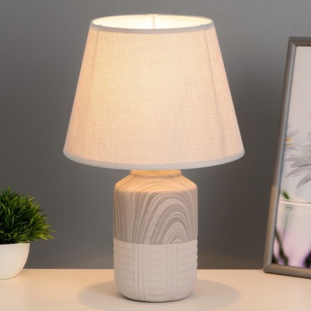 Liana table lamp E14 40W gray 22x22x35cm Risalux-1