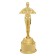 Male figure award for graduation "graduate", plastic, height 18.5 cm