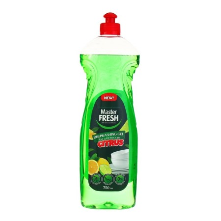 Mater Fresh gel Balm for washing dishes, Gold formula, citrus, 750 ml