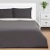 Bed linen Ethel duet Stripes: Grey, 143x215sm-2pcs, 214x240cm, 50x70cm-2pcs, perkal, 114 g/m2