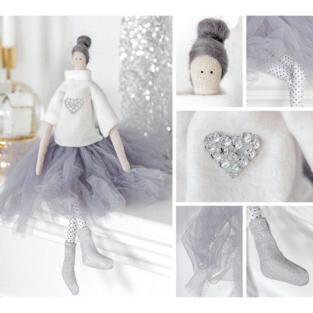 Sewing kit. Interior doll "Mia", 43 cm-5