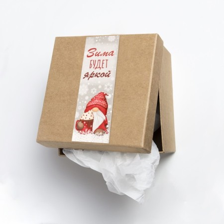 Stick Paper "Gnomes" 3x9 cm sheet 10x10 cm-2