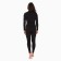 Women's thermal underwear (jumper, leggings), black color/coral, size 56