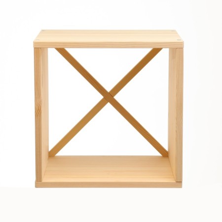 Apelvik Cuba Small, 390x390x 330, Massive Pine-1